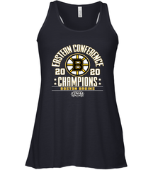 NHL Boston Bruins Fanatics 2020 Eastern Conference Champions Defensive Zone Women's Racerback Tank Women's Racerback Tank - HHHstores