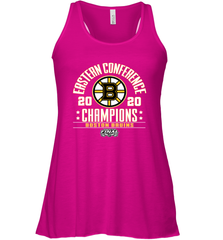 NHL Boston Bruins Fanatics 2020 Eastern Conference Champions Defensive Zone Women's Racerback Tank Women's Racerback Tank - HHHstores
