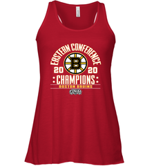 NHL Boston Bruins Fanatics 2020 Eastern Conference Champions Defensive Zone Women's Racerback Tank Women's Racerback Tank - HHHstores