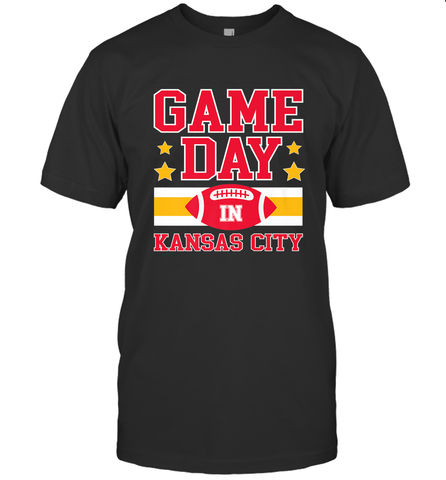 NFL Kansas City Game Day Football Home Team Men's T-Shirt Men's T-Shirt / Black / S Men's T-Shirt - HHHstores