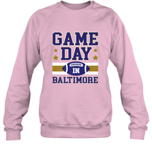 NFL Baltimore MD. Game Day Football Home Team Crewneck Sweatshirt Crewneck Sweatshirt - HHHstores
