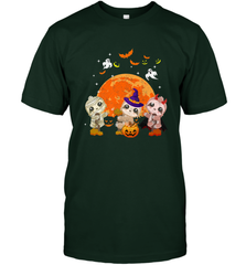 Three Sloths Halloween T shirt Mummy Pumpkin Moon Men's T-Shirt Men's T-Shirt - HHHstores