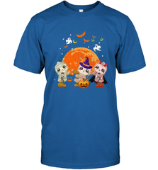 Three Sloths Halloween T shirt Mummy Pumpkin Moon Men's T-Shirt Men's T-Shirt - HHHstores