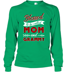 Blessed to be called Mom and Grammy Long Sleeve T-Shirt Long Sleeve T-Shirt - HHHstores