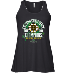 NHL ST PATRICK'S DAY Boston Bruins Fanatics 2020 Eastern Conference Champions Defensive Zone Women's Racerback Tank Women's Racerback Tank - HHHstores