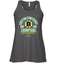NHL ST PATRICK'S DAY Boston Bruins Fanatics 2020 Eastern Conference Champions Defensive Zone Women's Racerback Tank Women's Racerback Tank - HHHstores