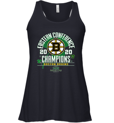 NHL ST PATRICK'S DAY Boston Bruins Fanatics 2020 Eastern Conference Champions Defensive Zone Women's Racerback Tank Women's Racerback Tank - HHHstores