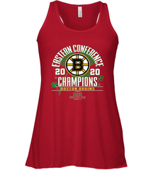 NHL ST PATRICK'S DAY Boston Bruins Fanatics 2020 Eastern Conference Champions Defensive Zone Women's Racerback Tank Women's Racerback Tank - HHHstores