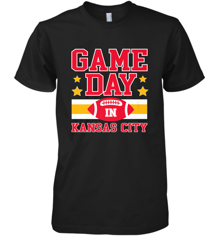 NFL Kansas City Game Day Football Home Team Men's Premium T-Shirt Men's Premium T-Shirt / Black / XS Men's Premium T-Shirt - HHHstores