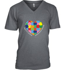 April is autism awareness month T shirt Men's V-Neck Men's V-Neck - HHHstores