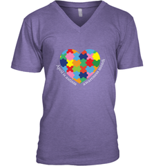 April is autism awareness month T shirt Men's V-Neck Men's V-Neck - HHHstores