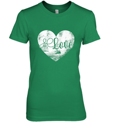 Love Valentines Day Heart Vintage Gift For Men Women Women's Premium T-Shirt Women's Premium T-Shirt - HHHstores