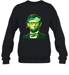 Abraham Lincoln St Patricks Day Crewneck Sweatshirt
