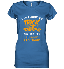 Trick or Treating Halloween Gift Gardening Women's V-Neck T-Shirt Women's V-Neck T-Shirt - HHHstores