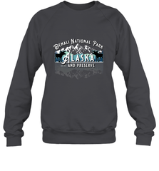 Denali National Park Alaska AK USA Moose Souvenir Crewneck Sweatshirt Crewneck Sweatshirt - HHHstores