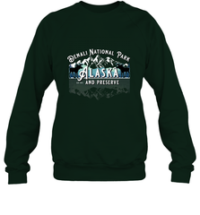 Denali National Park Alaska AK USA Moose Souvenir Crewneck Sweatshirt Crewneck Sweatshirt - HHHstores
