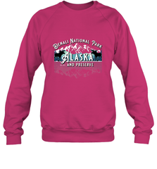 Denali National Park Alaska AK USA Moose Souvenir Crewneck Sweatshirt Crewneck Sweatshirt - HHHstores