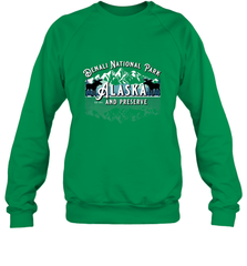 Denali National Park Alaska AK USA Moose Souvenir Crewneck Sweatshirt Crewneck Sweatshirt - HHHstores