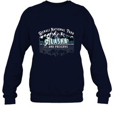 Denali National Park Alaska AK USA Moose Souvenir Crewneck Sweatshirt Crewneck Sweatshirt - HHHstores