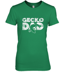 Vintage Gecko Dad  Animal Daddy Fathers Day Gecko Women's Premium T-Shirt Women's Premium T-Shirt - HHHstores