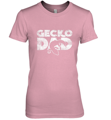 Vintage Gecko Dad  Animal Daddy Fathers Day Gecko Women's Premium T-Shirt Women's Premium T-Shirt - HHHstores