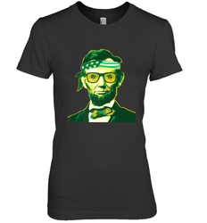 Abraham Lincoln St Patricks Day Women's Premium T-Shirt