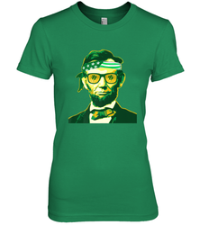 Abraham Lincoln St Patricks Day Women's Premium T-Shirt