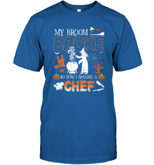 My Broom Broke So Now I Became A Chef Halloween Funny Men's T-Shirt Men's T-Shirt - HHHstores