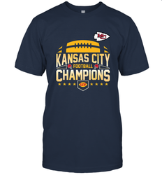 Kansas City Football _ The City Of Champions LIV Men's T-Shirt
