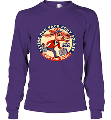 Lying Dog Face Pony Soldier Quid Pro Quo Joe Biden Donkey Long Sleeve T-Shirt Long Sleeve T-Shirt - HHHstores