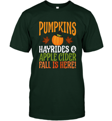 Pumpkins Hayrides Apple Cider Fall Love Halloween Gift Men's T-Shirt Men's T-Shirt - HHHstores