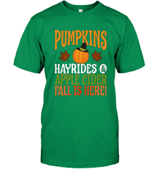 Pumpkins Hayrides Apple Cider Fall Love Halloween Gift Men's T-Shirt Men's T-Shirt - HHHstores