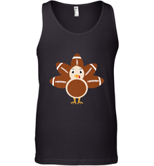 Funny Football Turkey Fall Thanksgiving Football Men's Tank Top Men's Tank Top - HHHstores