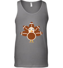 Funny Football Turkey Fall Thanksgiving Football Men's Tank Top Men's Tank Top - HHHstores