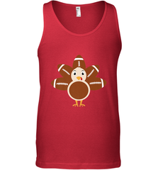 Funny Football Turkey Fall Thanksgiving Football Men's Tank Top Men's Tank Top - HHHstores