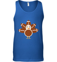 Funny Football Turkey Fall Thanksgiving Football Men's Tank Top Men's Tank Top - HHHstores