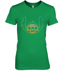 Disney Stitch Face Halloween Women's Premium T-Shirt