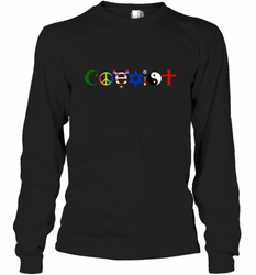 Coexist Long Sleeve T-Shirt