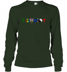 Coexist Long Sleeve T-Shirt Long Sleeve T-Shirt - HHHstores