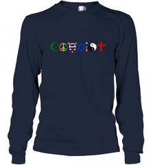 Coexist Long Sleeve T-Shirt Long Sleeve T-Shirt - HHHstores