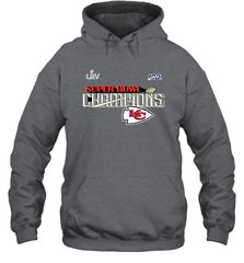 Youth Kansas City Chiefs NFL Pro Line by Fanatics Super Bowl LIV Champions Trophy Hooded Sweatshirt Hooded Sweatshirt - HHHstores