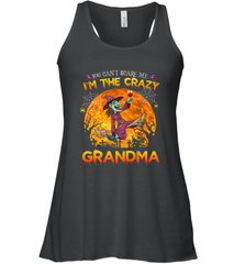 You can't scare me I'm the crazy grandma halloween Women's Racerback Tank Women's Racerback Tank - HHHstores