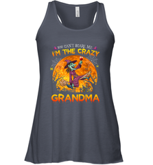 You can't scare me I'm the crazy grandma halloween Women's Racerback Tank Women's Racerback Tank - HHHstores