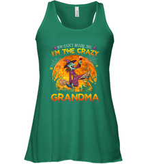 You can't scare me I'm the crazy grandma halloween Women's Racerback Tank Women's Racerback Tank - HHHstores