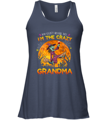You can't scare me I'm the crazy grandma halloween Women's Racerback Tank Women's Racerback Tank - HHHstores