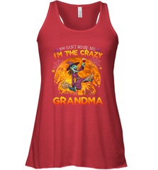 You can't scare me I'm the crazy grandma halloween Women's Racerback Tank Women's Racerback Tank - HHHstores