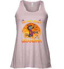 You can't scare me I'm the crazy grandma halloween Women's Racerback Tank Women's Racerback Tank - HHHstores