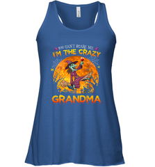 You can't scare me I'm the crazy grandma halloween Women's Racerback Tank Women's Racerback Tank - HHHstores