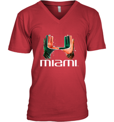 Miami Hurricanes Limited Edition T Shirt Men's V-Neck Men's V-Neck - HHHstores