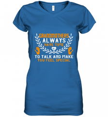 Grandmothers always have time Women's V-Neck T-Shirt Women's V-Neck T-Shirt - HHHstores